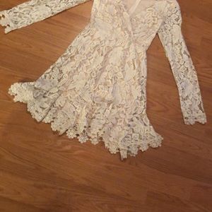 Brand New! Nude lace dress!